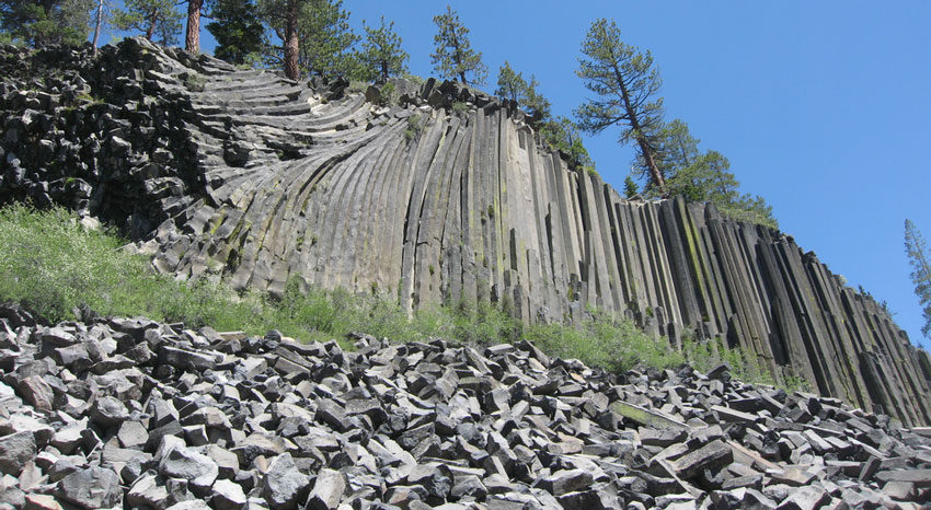 Devils Postpile Ulusal Anıtı - ABD